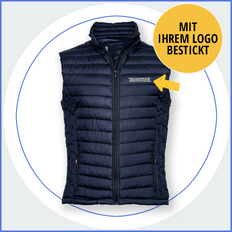Steppweste bestickt