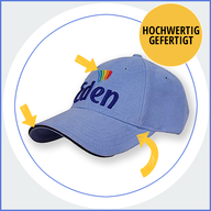 Caps mit Logo