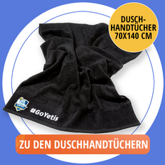 Duschhandtücher bestickt