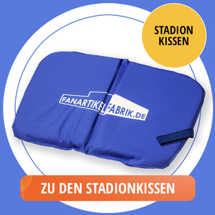 Stadionkissen mit Logo