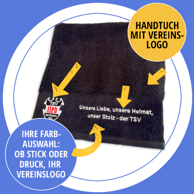 Handtuch bestickt