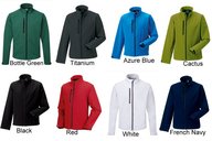 Softshell Jacke Russell bestickt