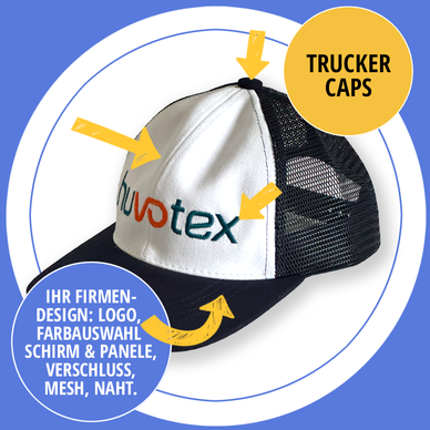 Trucker Caps Modell 56 Design