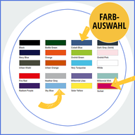 Farbauswahl Poloshirts