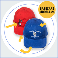 Caps personalisiert