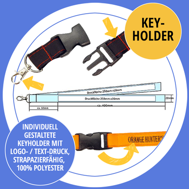 Keyholder unbedruckt
