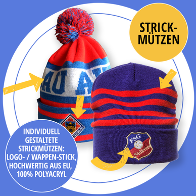 individuelle Strickmützen