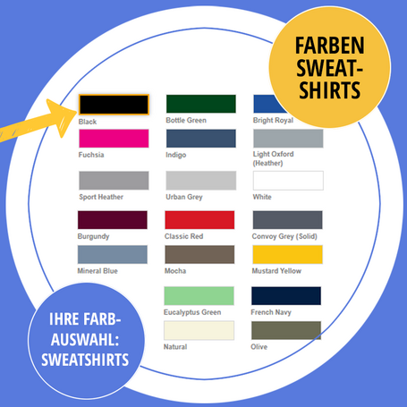 Farben Sweatshirts