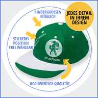 Caps Modell 56 bestickt