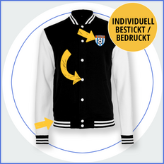 College Jacken mit Firmenlogo