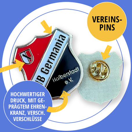 Vereinspins oder Ehrennadeln