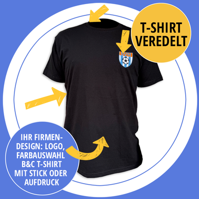B&C T-Shirts veredelt