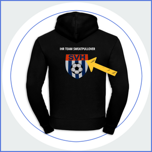 Hooded Sweatpullover bestickt