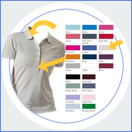 Poloshirt Farbauswahl