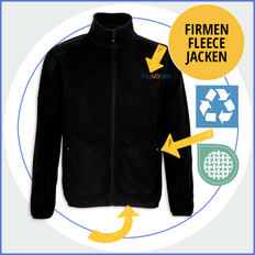 Fleece Jacken bestickt