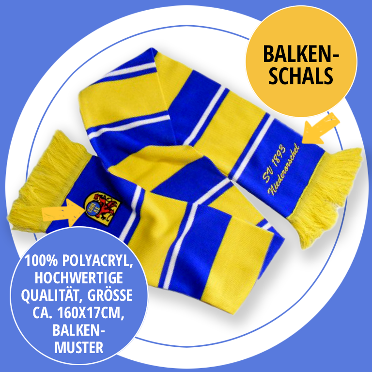 gestrickte Balkenschals