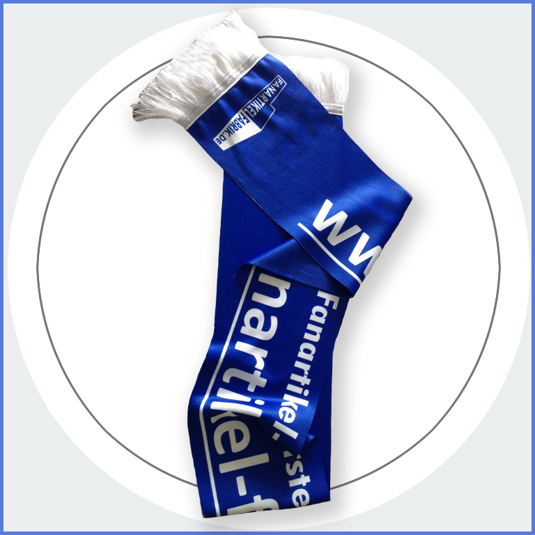 Bedruckte Fanschals