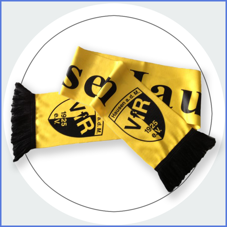 Bedruckte Fanschals