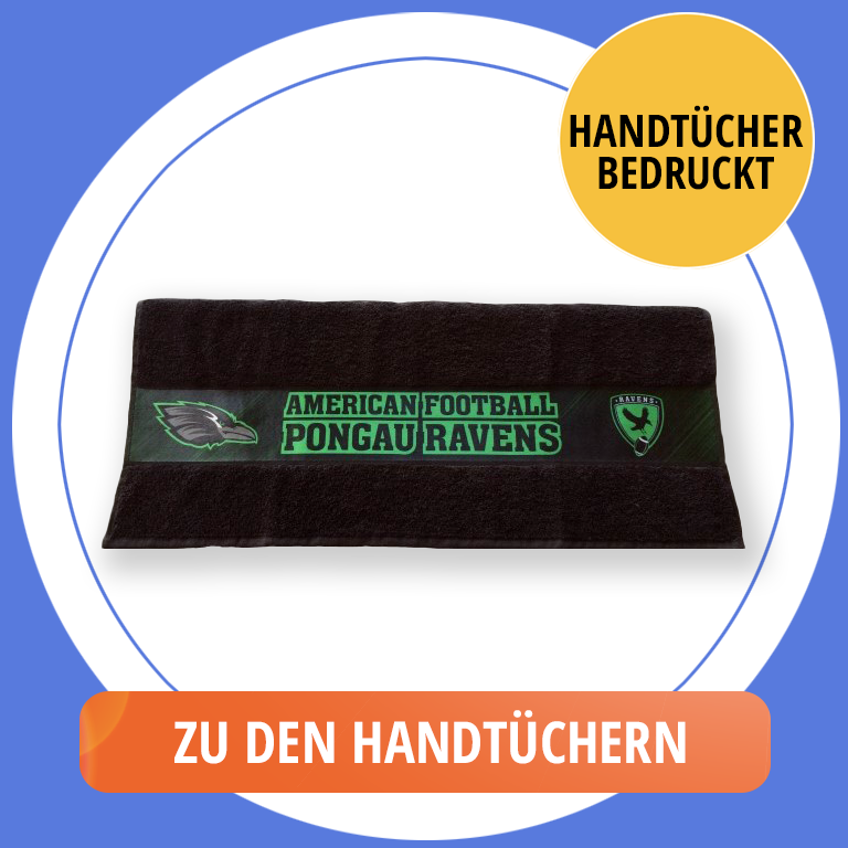 Bedruckte Handtücher