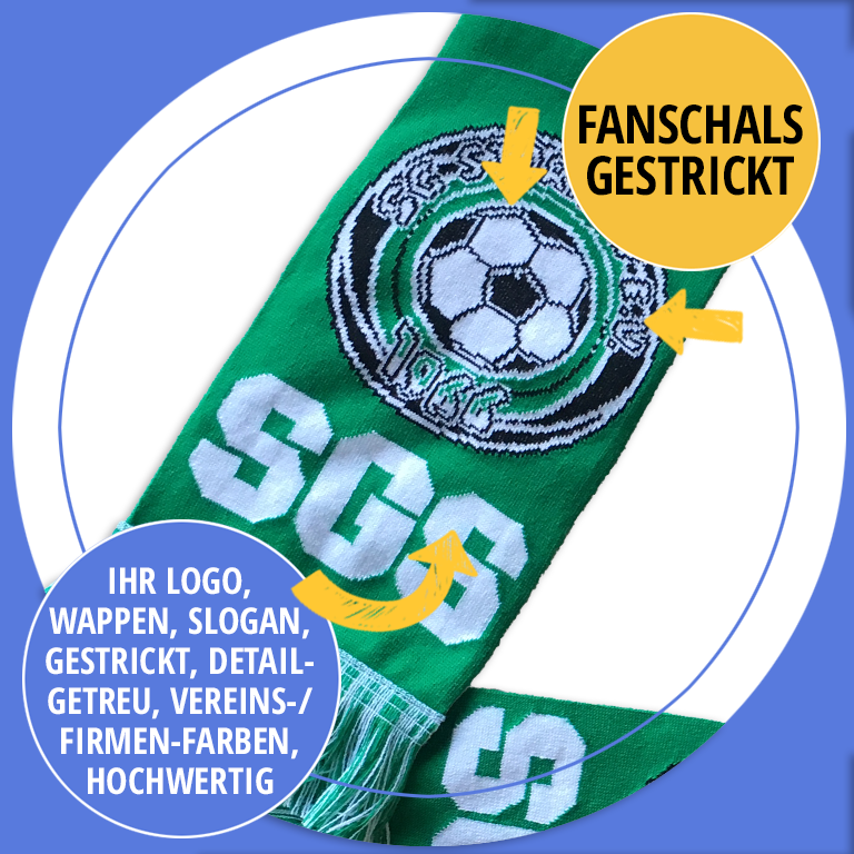 Fanschals erstelllen huvotex