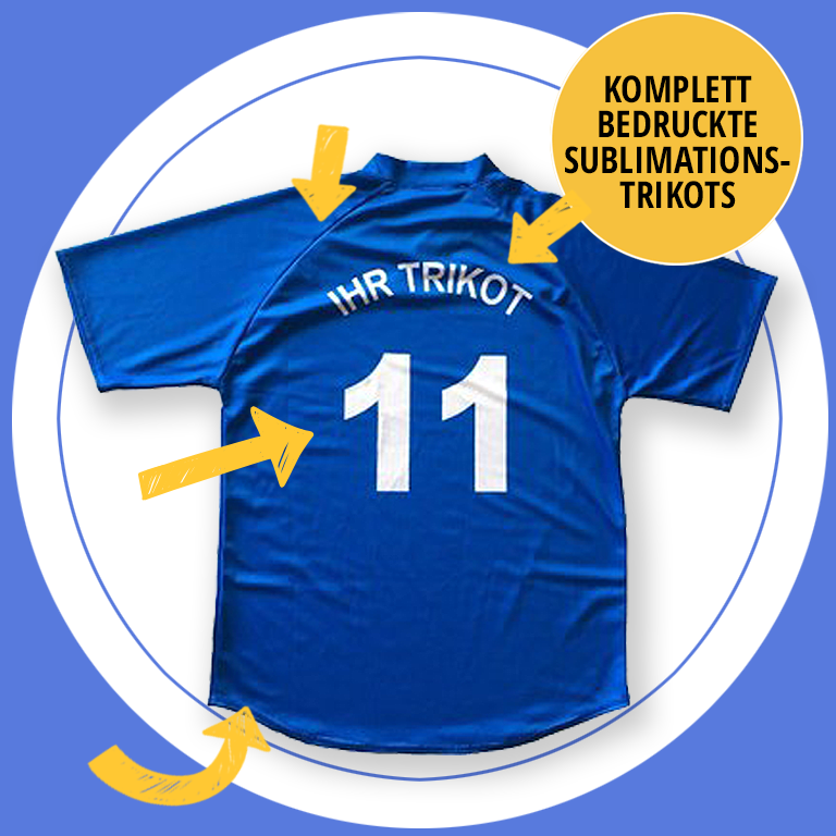 Sublimationstrikots bedruckt